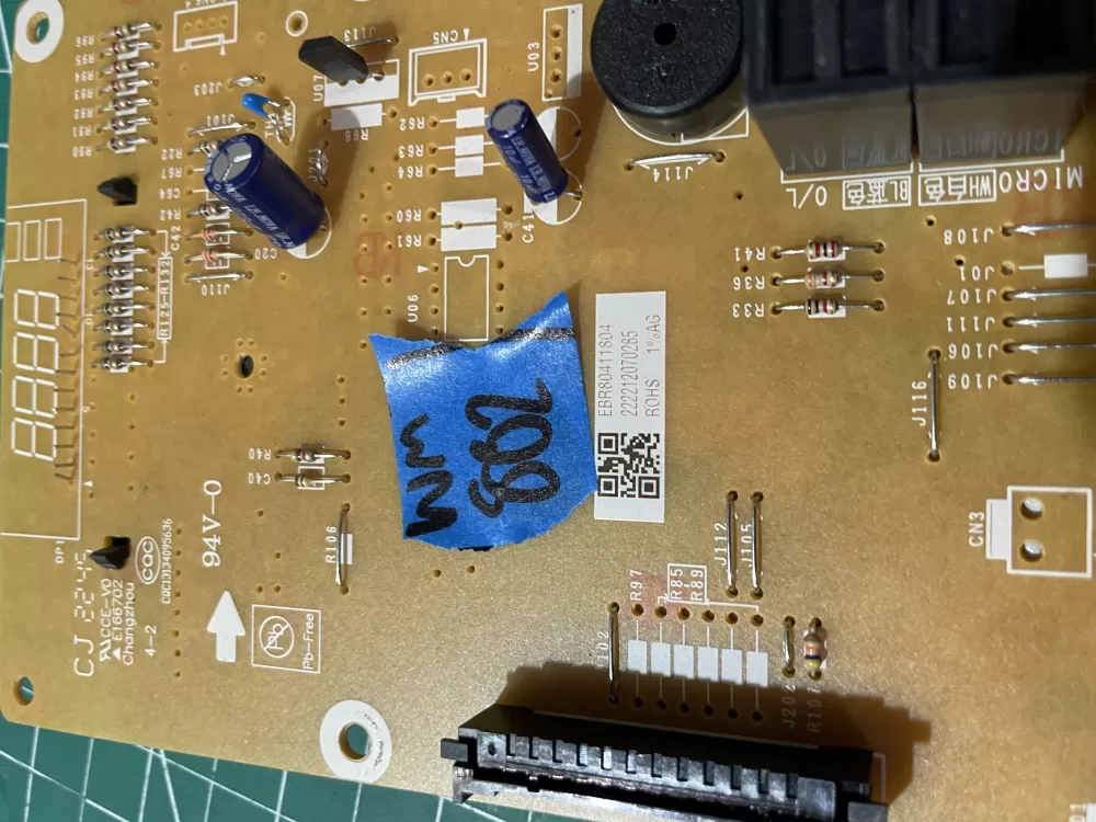 LG Kenmore EBR80411804 AP7223334 Microwave Control Board Panel AZ190098 | Wm802