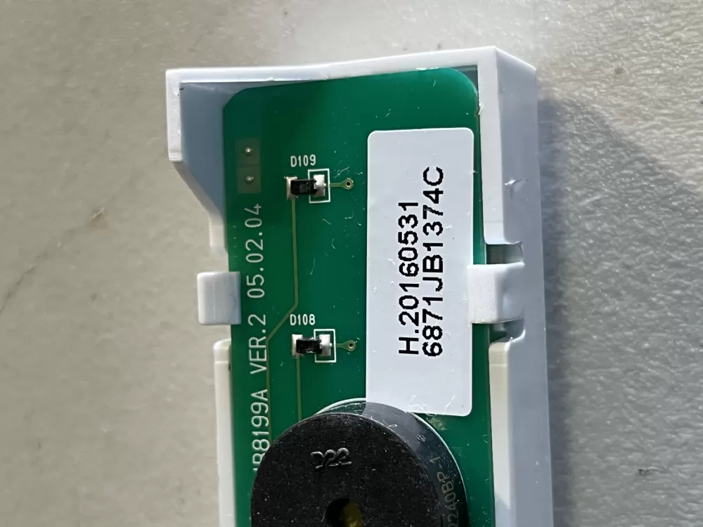 LG Kenmore 6871JB1374A Refrigerator Control Board Display AZ43804 | 1753