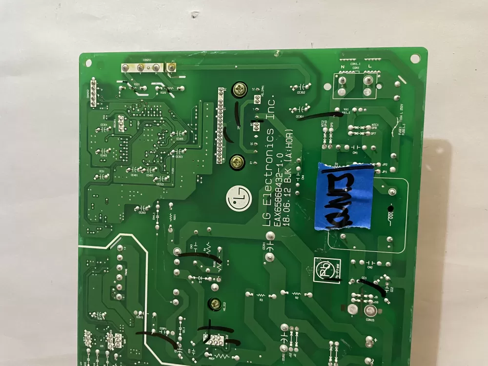 LG EBR87145134 Refrigerator Main Control Board AZ160686 | KMV13
