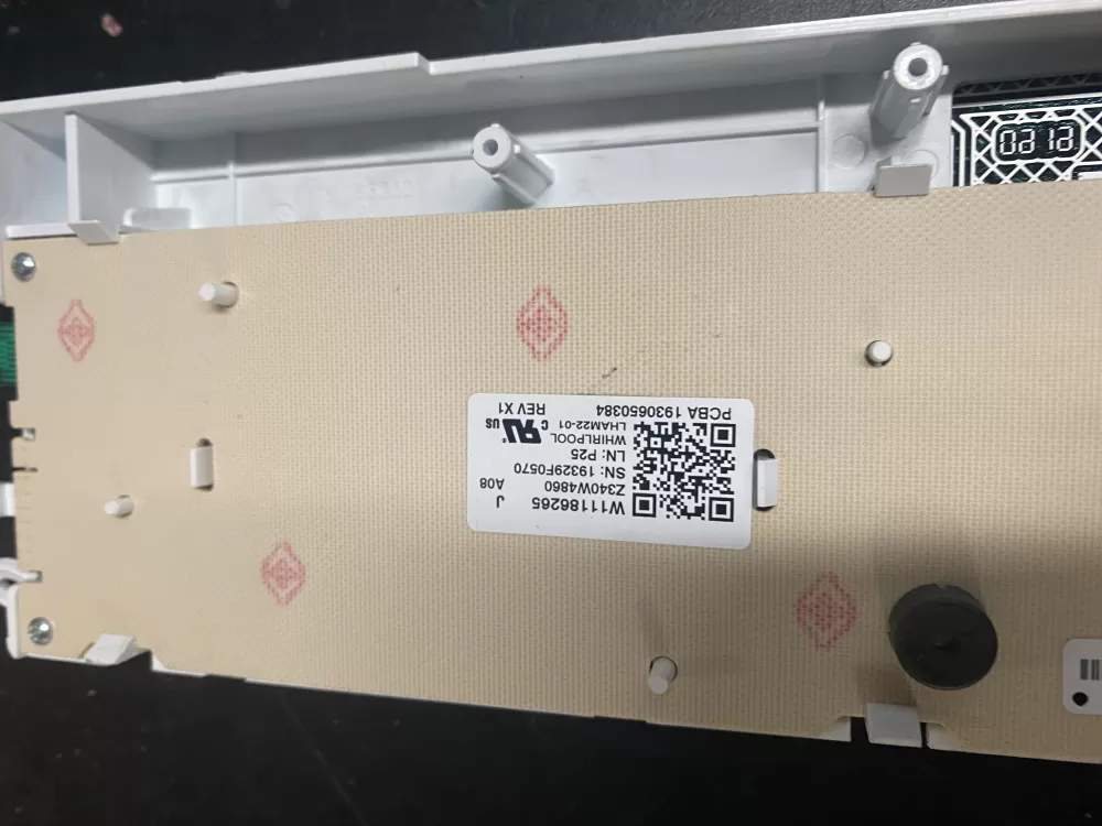 Maytag W11186265 Washer Control Panel W11325573 AZ17210 | BK910