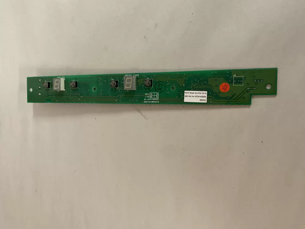 GE 197D4143G008 Refrigerator Control Board