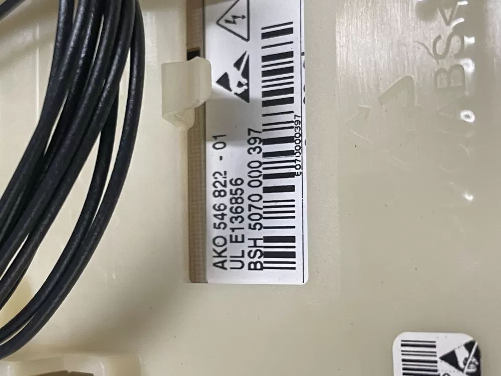 Bosch 00666016 5070000397 Dryer UI Main Control Board AZ24489 | wmV89