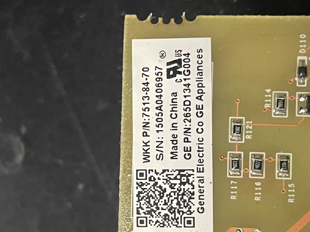 GE 265D1341G004 Dishwasher Control Board AZ10595 | 1612