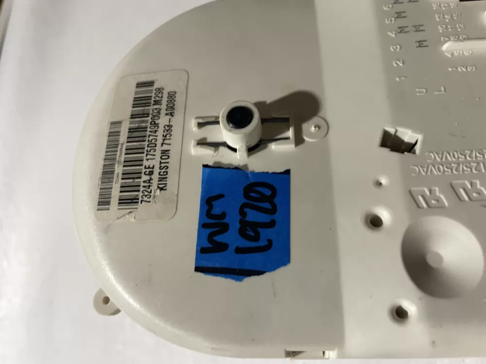 GE WH12X10346 175D5749P003 Washer Timer AZ227873 | Wm1920