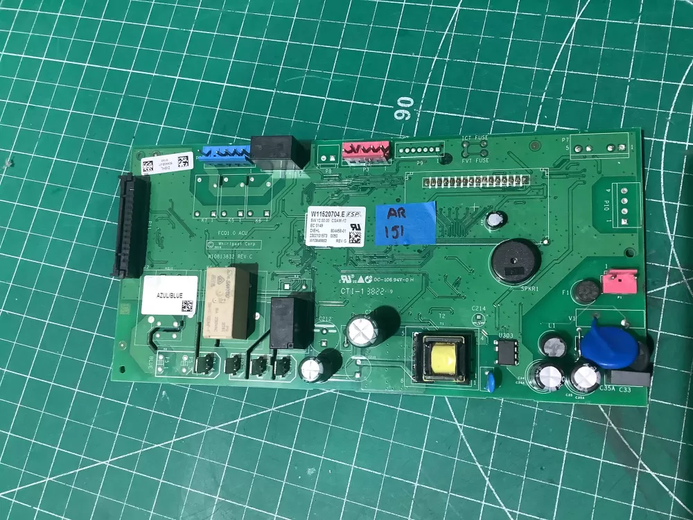 Whirlpool oven control board W11520704E AZ196050 | AR151