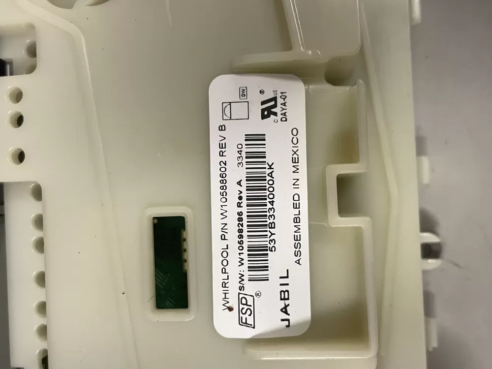 Whirlpool W10375804 W10479765 Dishwasher Control Board AZ227500 | Wm1843