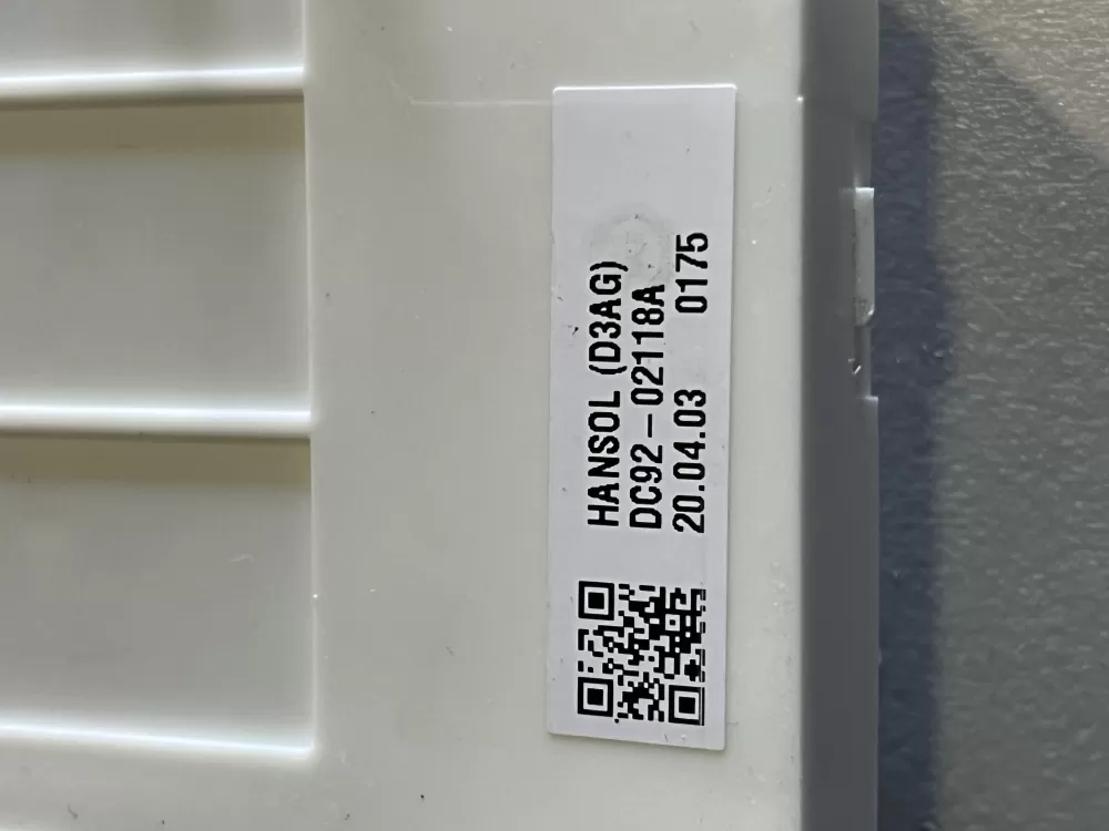 Samsung DC92 02118A Washer Control Board AZ43806 | 1753