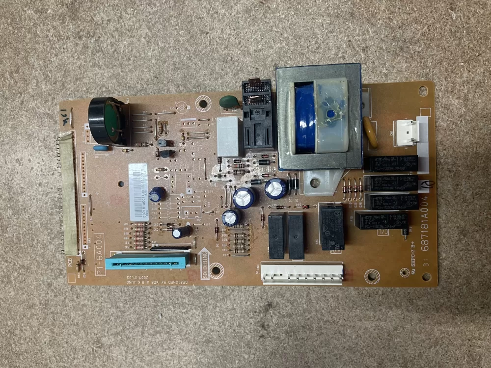 LG 687181A004A P1 6A004 Microwave Control Board 687181a004 AZ22334 | KM1644