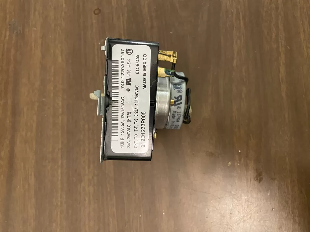 GE  Hotpoint WE04X20415  AP5805477  WE4M357  3276788  PS9491767  WE4M355  212D1233P005 Dryer Timer