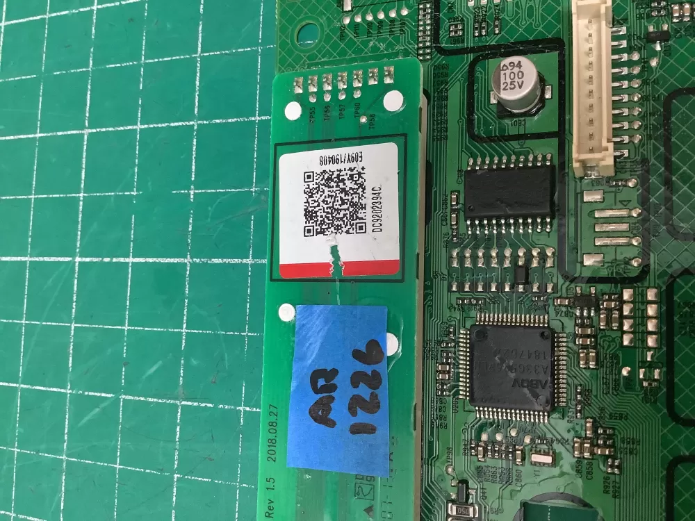 Samsung Washer DC9202394C Display Board AZ226007 | AR1226