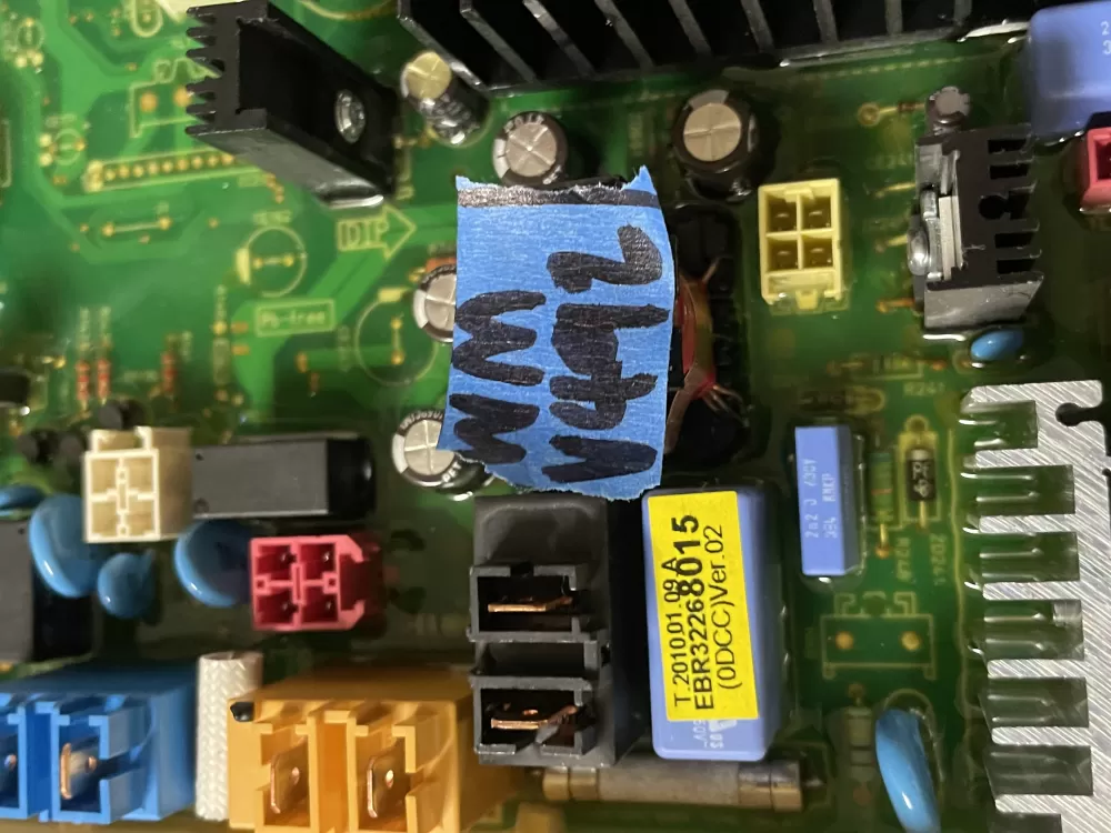 LG EBR32268015 Washer Control Board AZ56710 | Wmv492