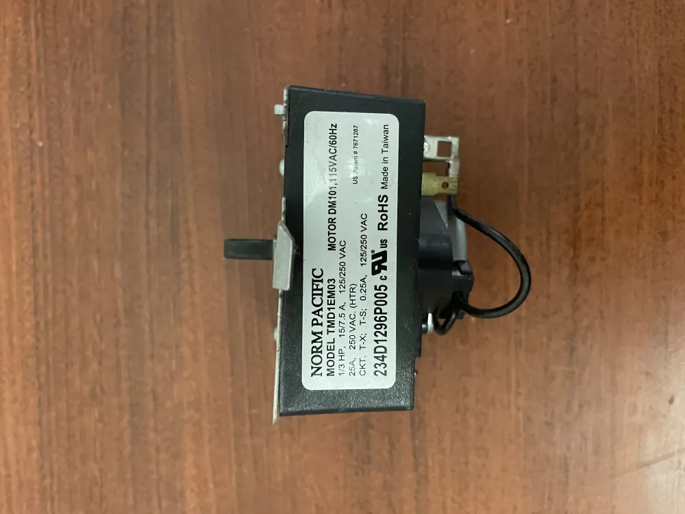 Hotpoint  General Electric AP5780508 WE4M364 WE4M533 PS8690648 234D1296P005 Dryer Timer