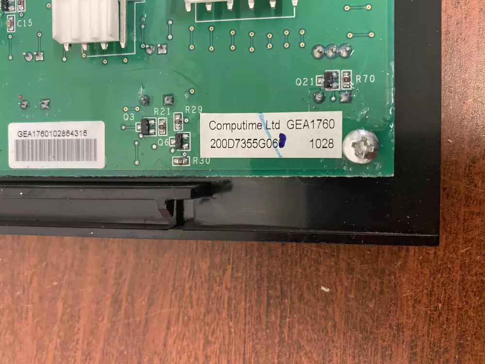 GE 200D7355G066 Refrigerator Dispenser User Interface AZ57035 | BK1957