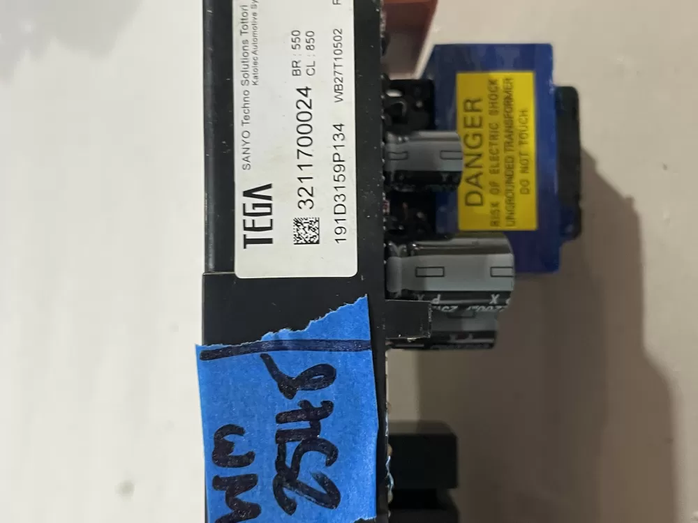 GE 191D3159P134 Range Oven Control Board AZ165395 | Wm2548