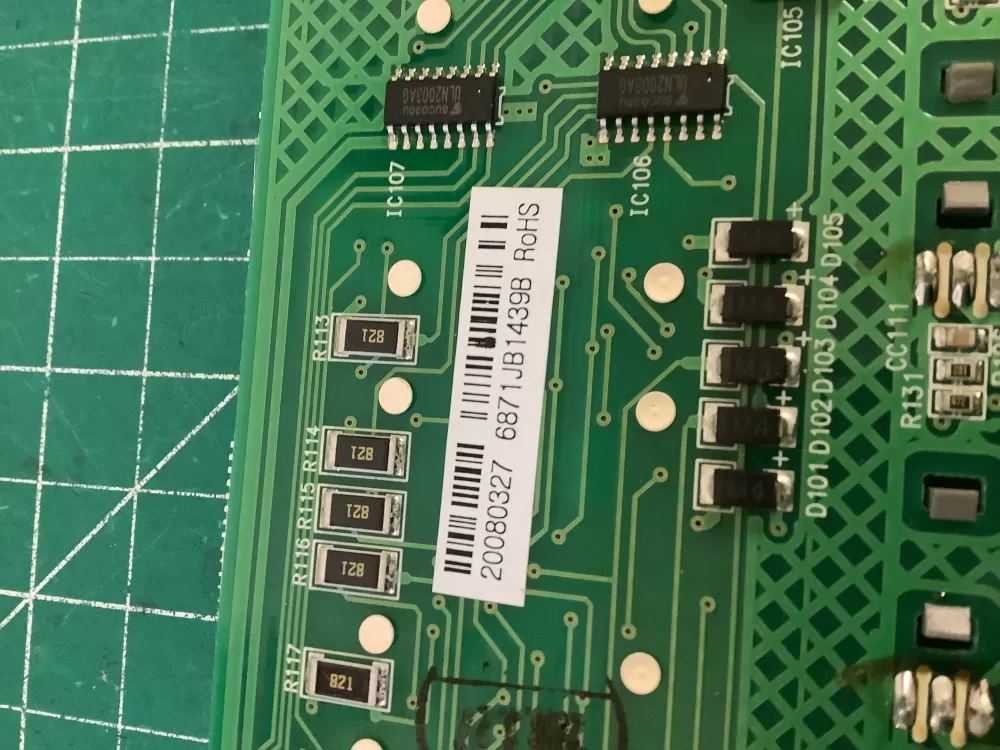 LG Kenmore 6871JB1439B Refrigerator Control Board Dispenser AZ204144 | NR334