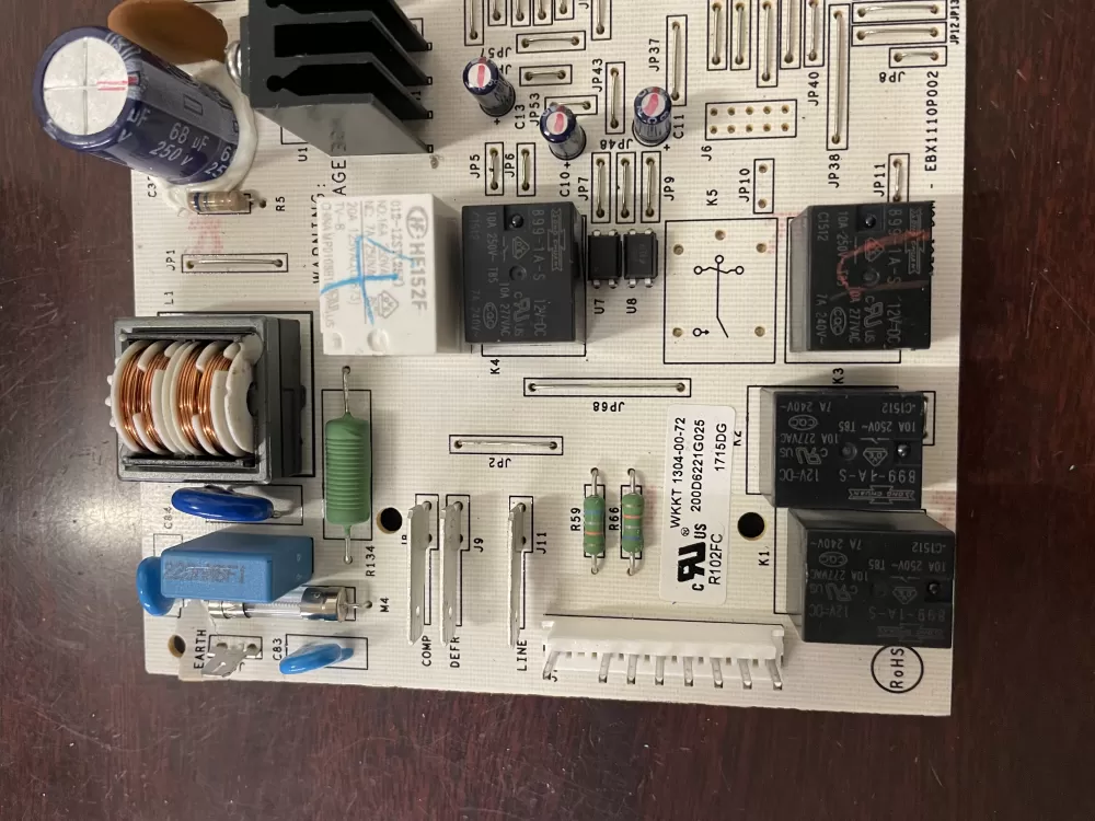 GE WR55X11072 Refrigerator Control Board AZ40208 | KM1336