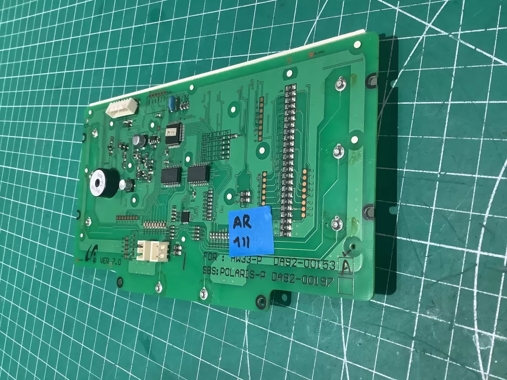 Samsung DA92 00153A Refrigerator Control Board AZ187870 | A111