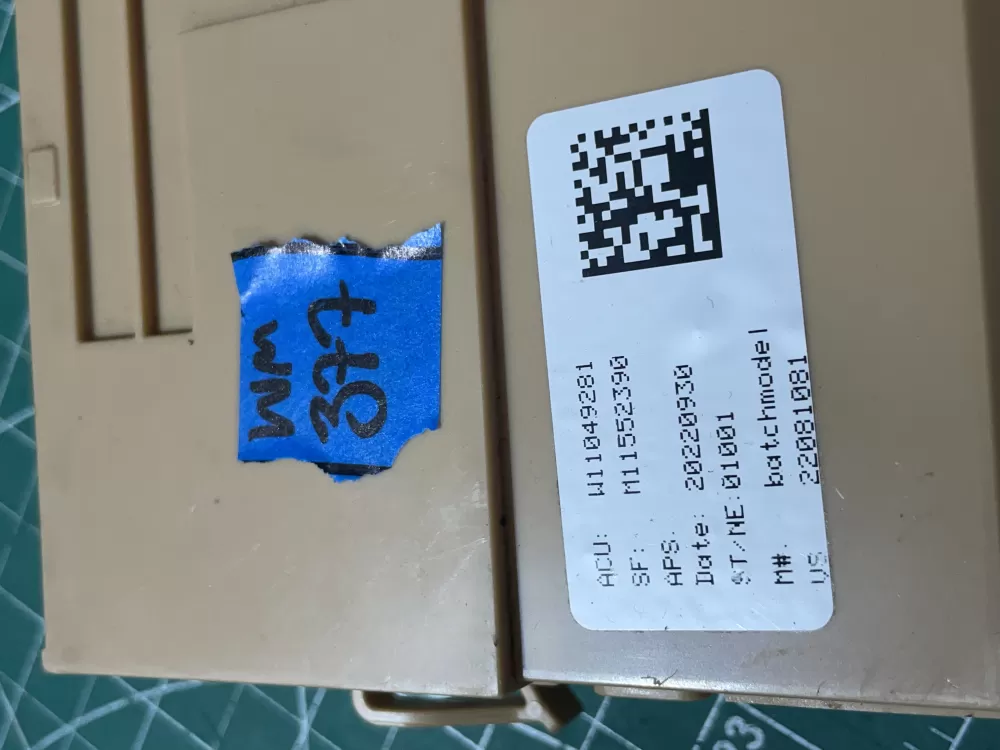 Whirlpool W11049281 Dishwasher Control Board AZ192970 | Wm377