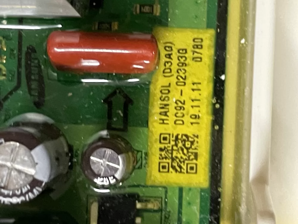 Samsung DC92-02393G DC92-02393M PS16556778 Washer Control Board AZ44231 | WMV395
