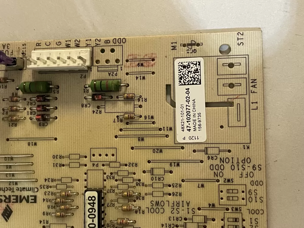 Rheem Air Handler Control Board 47-102077-02-04 156-9735 AZ129805 | KM2327