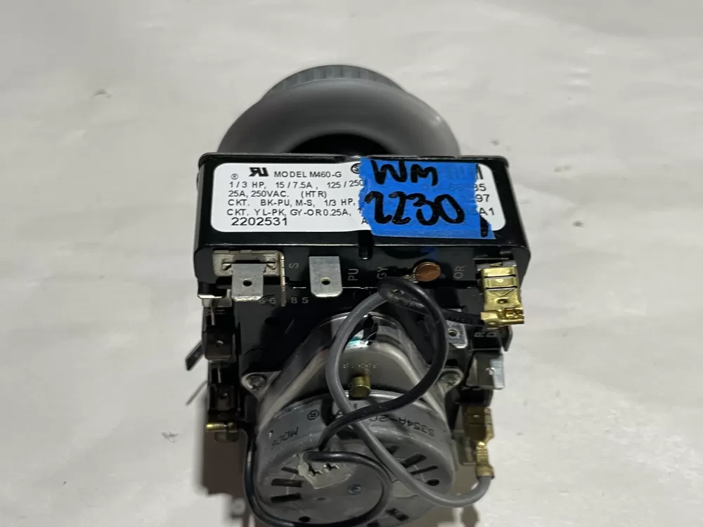 Maytag Whirlpool Amana 2202531 Dryer Timer AZ141501 | Wm2230
