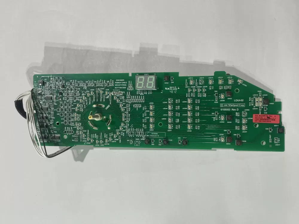 Whirlpool W10399102 WPW10394244 Washer Control Board