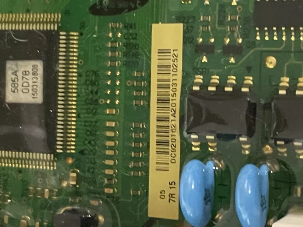 Samsung DC92-01621A Washer Control Board AZ55379 | Wmv499