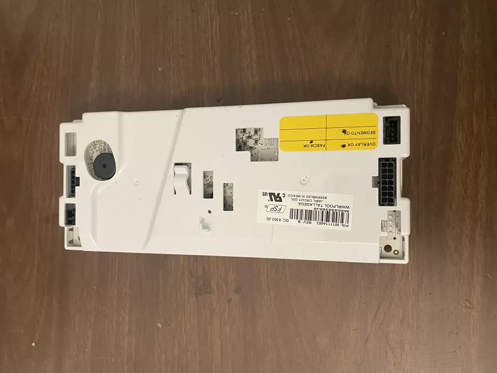 Whirlpool W11114483 Refrigerator Control Board AZ101255 | KM917