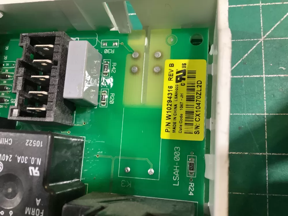 Whirlpool Kenmore Maytag W10294316 Dryer Control Board AZ165969 | NR2560