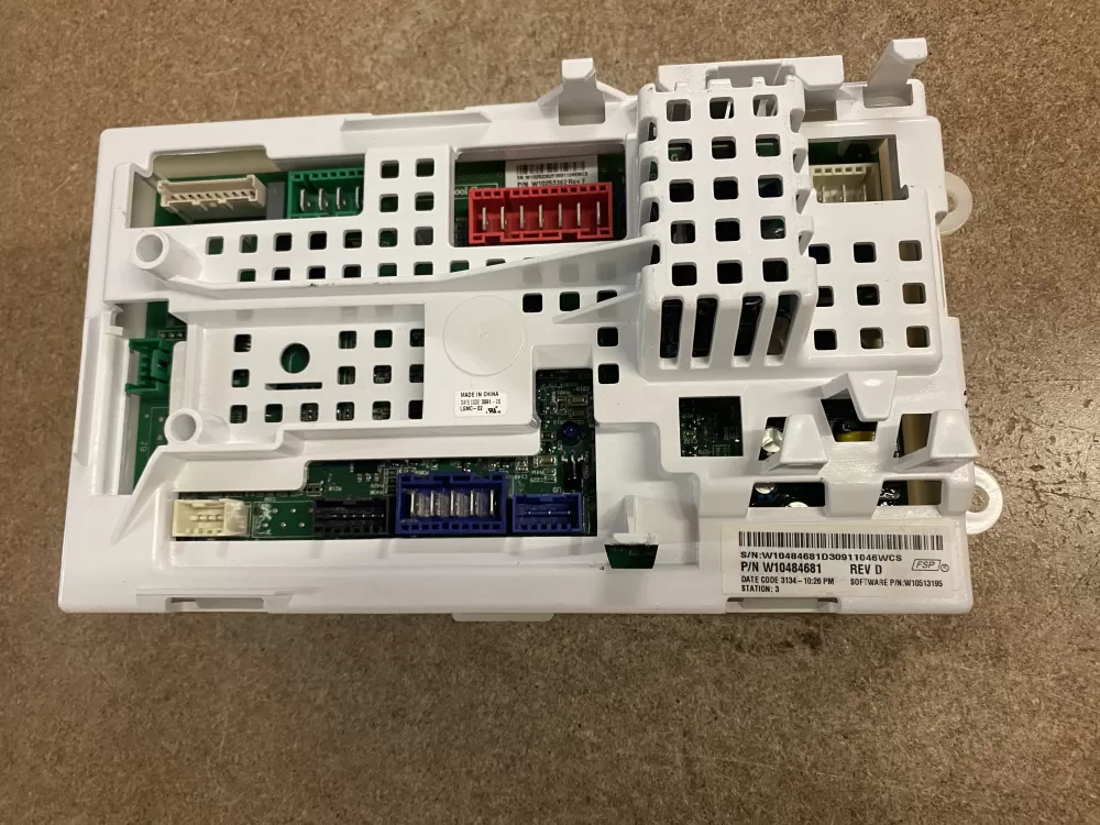 Whirlpool  Amana  Admiral  Roper W10484681  AP5645971  2630122  PS4704668  W10454598 Washer Control Board