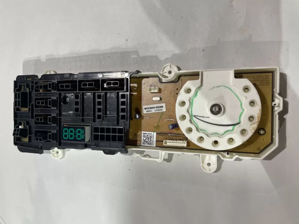 Samsung DC92 02633A Dryer Control Board Display AZ173483 | KM472