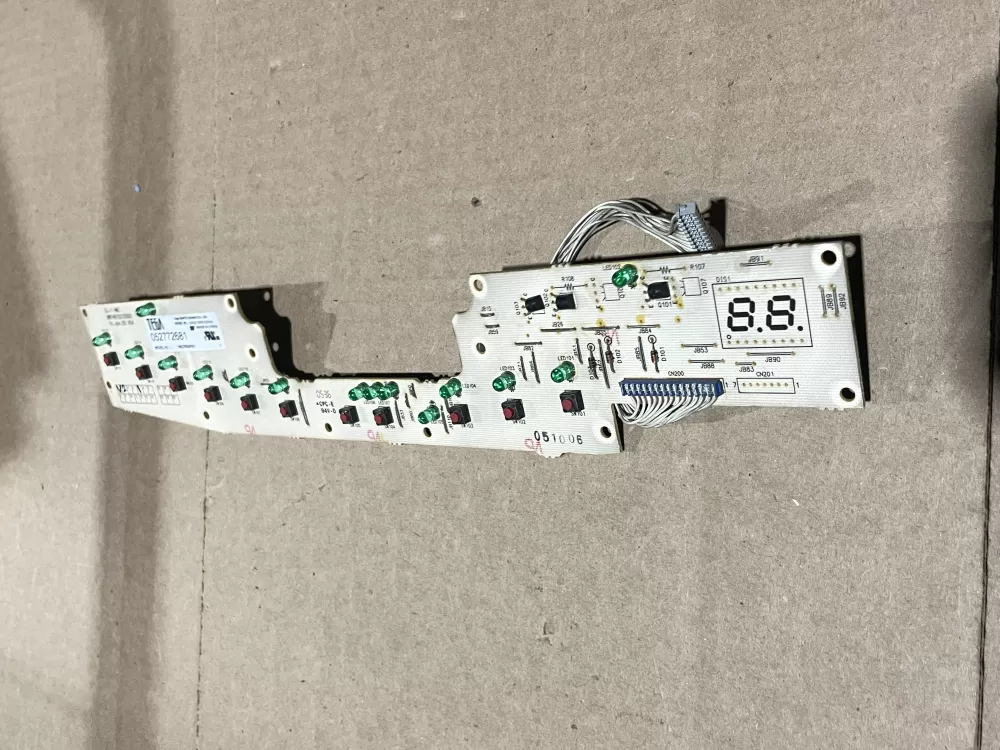 GE 165D7803P001 Dishwasher Control Board AZ77927 | Wmv580