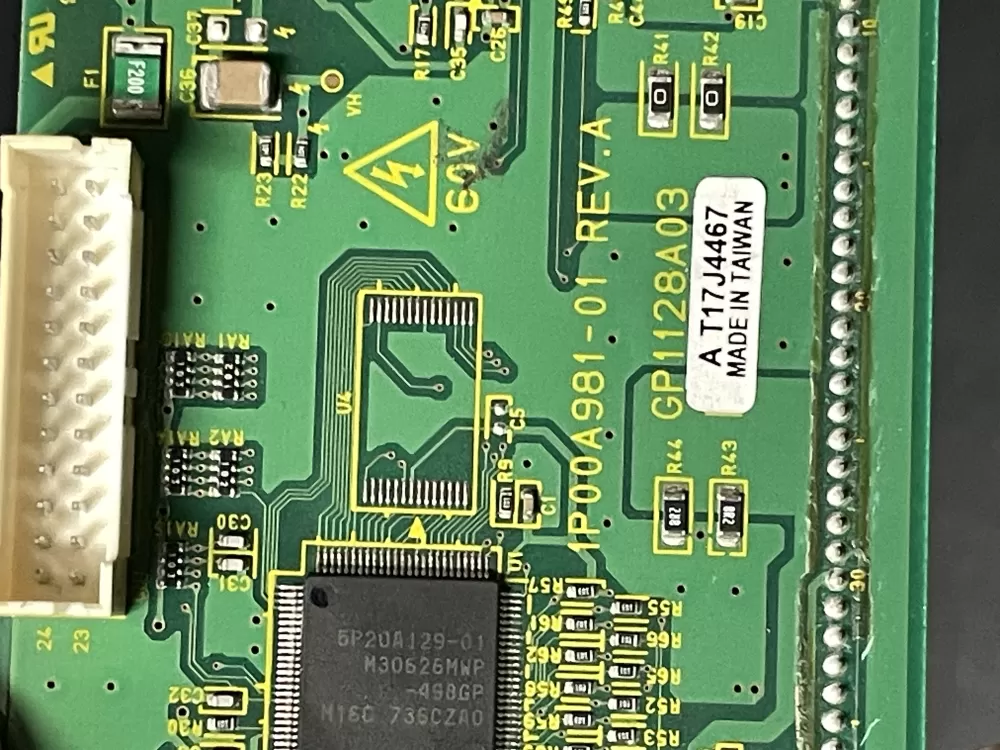 Samsung 00104A GP1128A03 Microwave Control Board Vf Display AZ17932 | WM1236