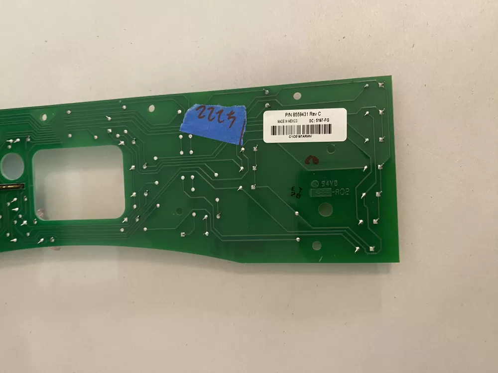 Whirlpool GDL-02059 Dryer Control Board AZ121463 | BK2225