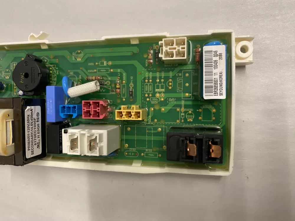 LG EBR36858801 EAX36858001 Dryer Control Board AZ212165 | BK1220