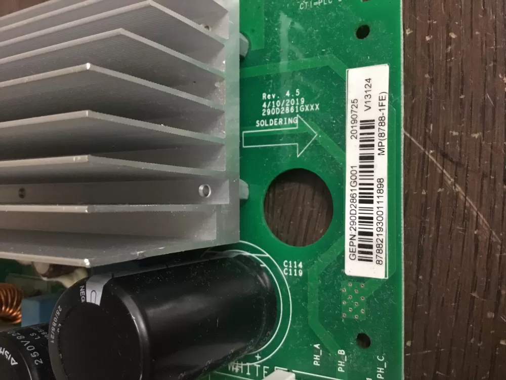 GE 290D2861G001 WH22X29049 Washer Control Board AZ18122 | NR41