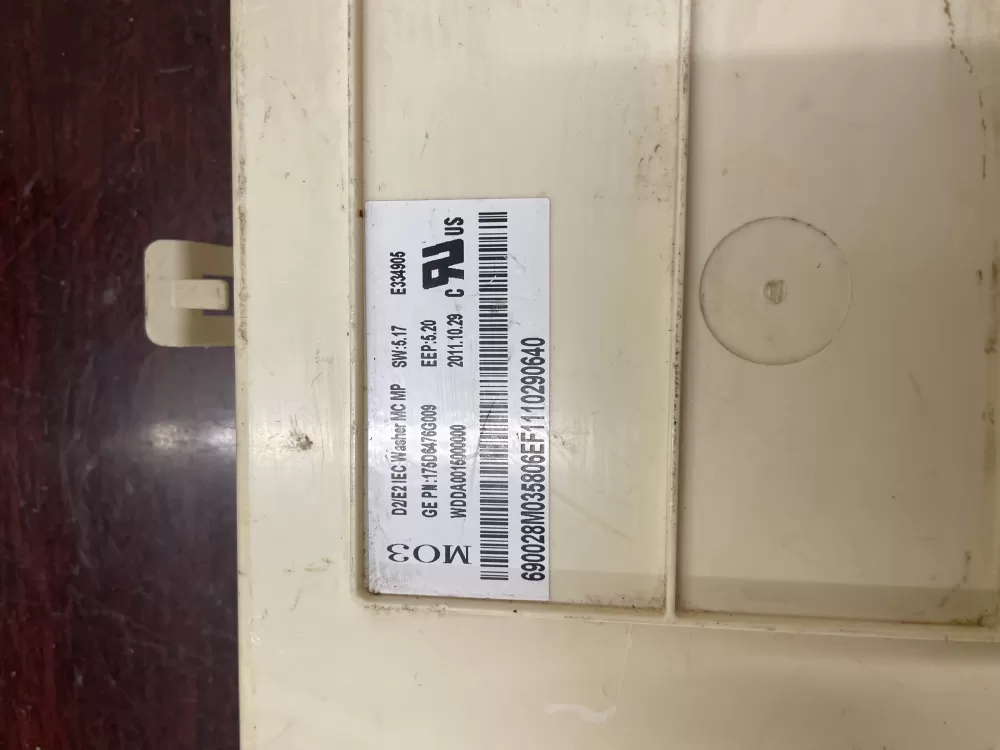 GE 175D6476G009 Washer Control Board AZ34204 | KMV363
