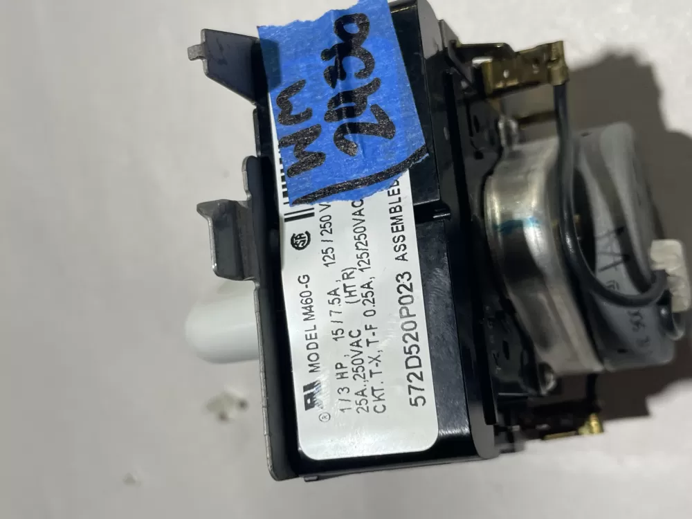 GE 572D520P023 WE4M284 Dryer Timer AZ145652 | Wm2436
