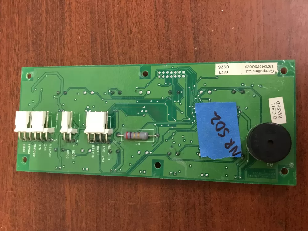GE 197D4576G029 Refrigerator Control Board Dispenser AZ34881 | NR502