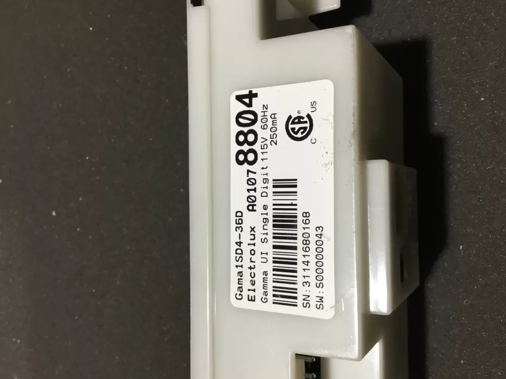 Frigidaire A01078804 242207704 Refrigerator UI Control Board AZ78976 | NR640