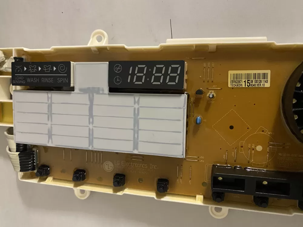 LG EBR62267115 EBR62267118 EBR62267128 Washer Control Board AZ197584 | BKV896