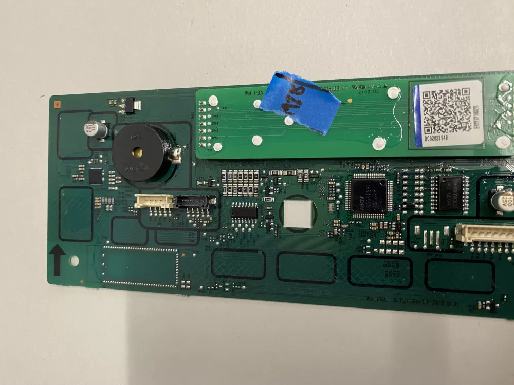 Samsung Wa50r5400av Washer Control Board Display Module AZ227368 | BK1928