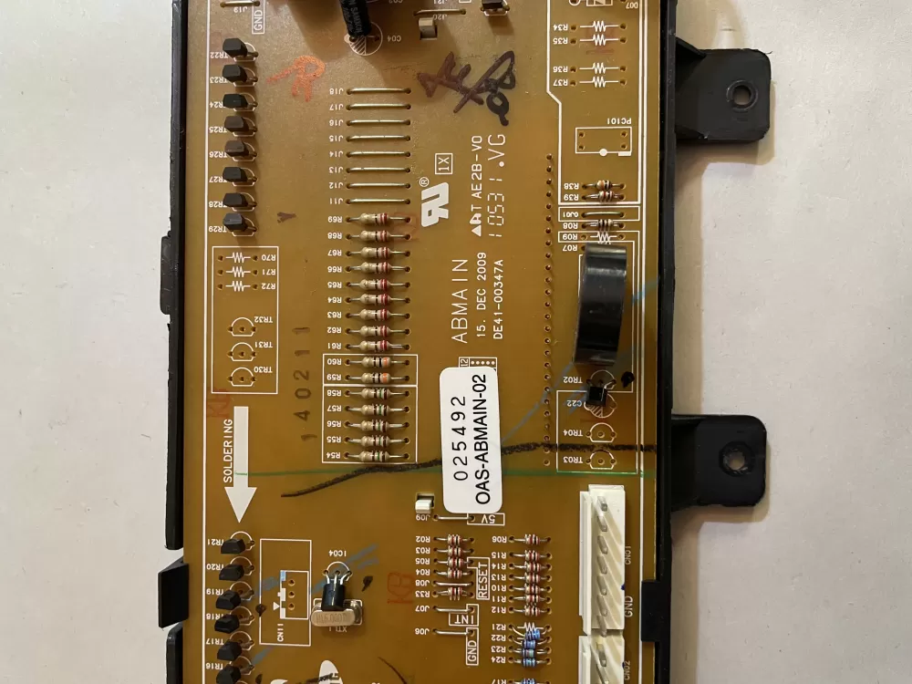 Samsung DE41-00347A Range Control Board AZ148859 | KMV768