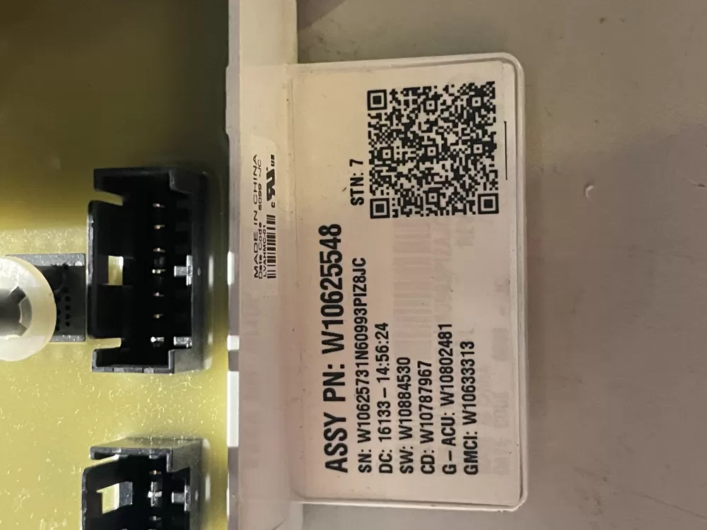 Whirlpool W10625548 W10812418 W11030475 Washer Control Board AZ39988 | Wm380