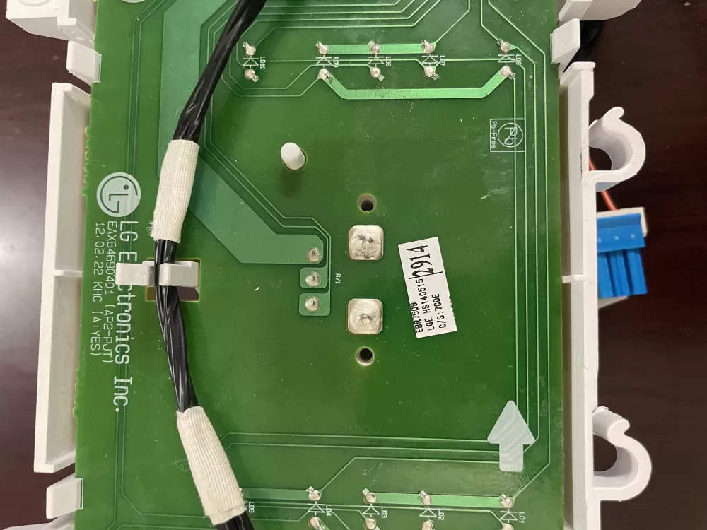 LG EBR75092914 Washer Control Board display AZ70743 | KMV463