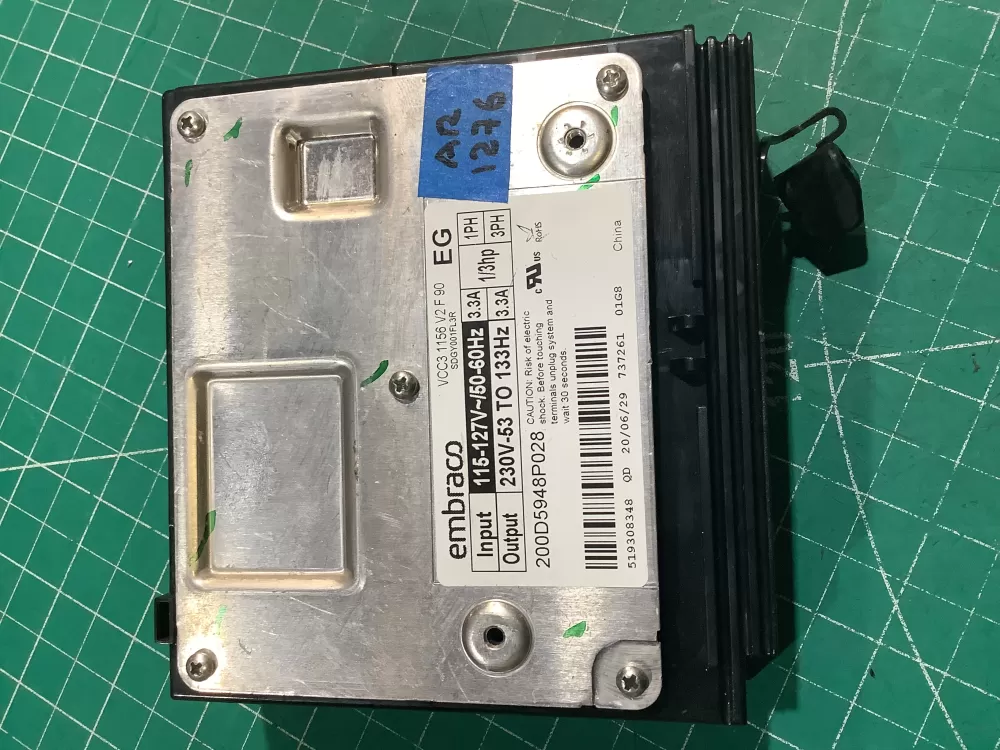 GE 200D5948P028 Refrigerator Control Board Inverter AZ227663 | AR1276