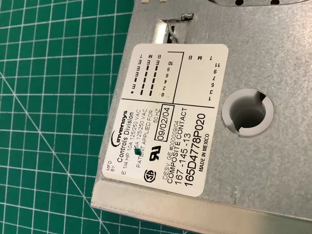 GE General Electric 165D4778P020 Dishwasher Timer AZ199957 | NR2755