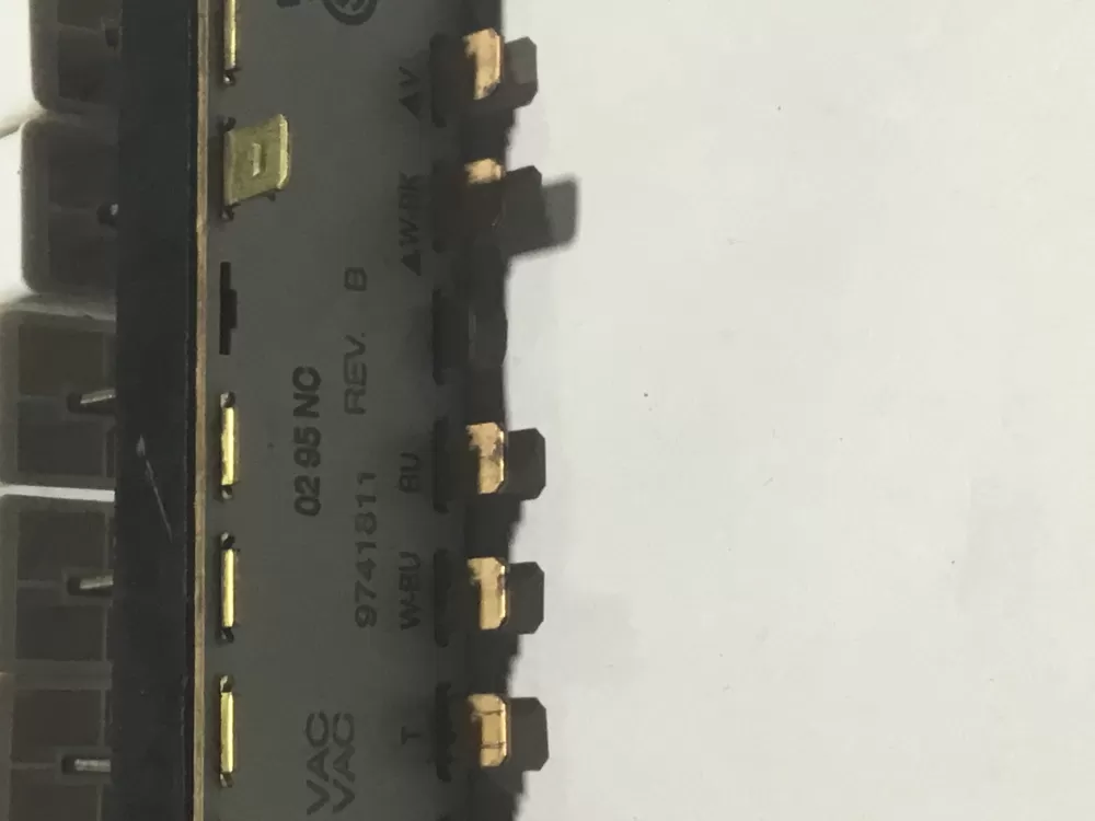 Whirlpool 9741811 Dishwasher Button Switch Assembly AZ99347 | Sl32