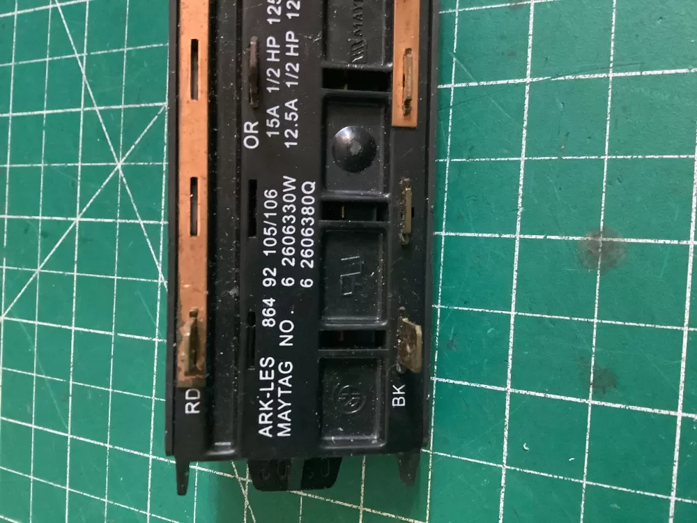 Maytag 62606330W Washer Control Board Switch AZ171295 | NR2556