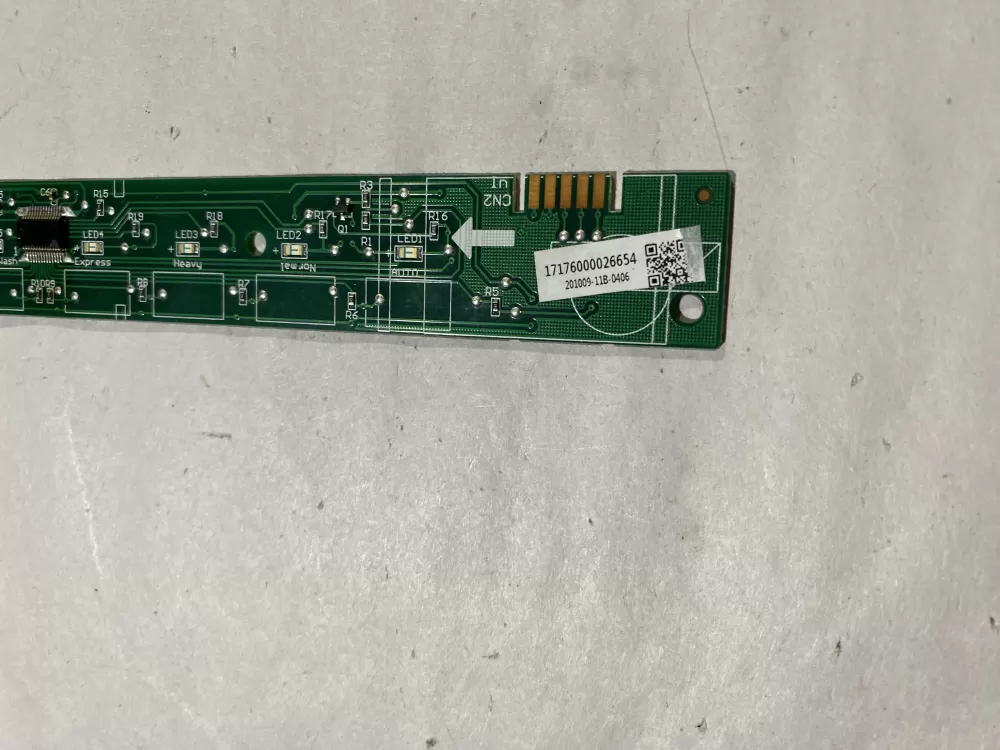 Samsung DD81-02325B Dishwasher User Interface Control Board AZ122754 | BK2245